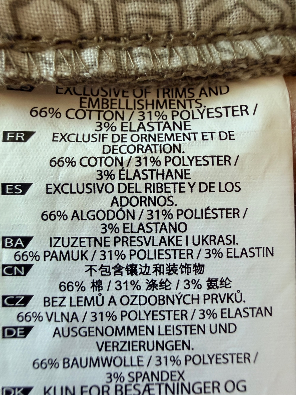 5.11 Tactical Defender-Flex Slim Pants 74464 in Stone Size 34X32 NWT - Picture 9 of 9